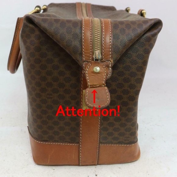Céline Extra Large Monogram Macadam Boston Duffle - Picture 9 of 12